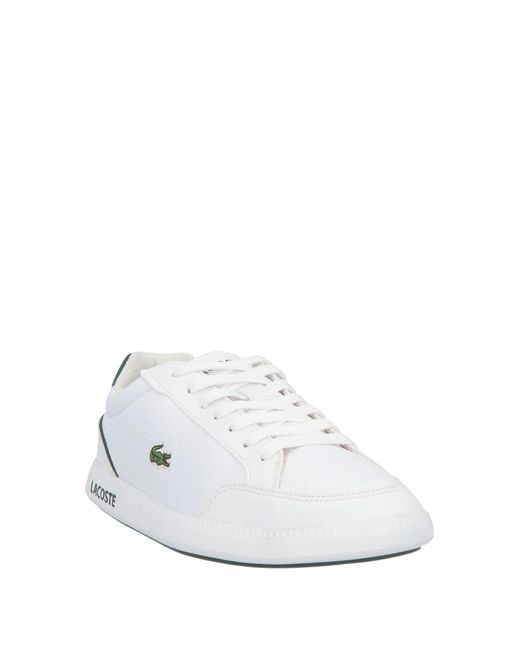 Lacoste White Sneakers Leather, Rubber