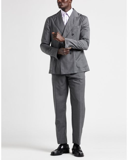 Tagliatore Gray Suit Virgin Wool for men
