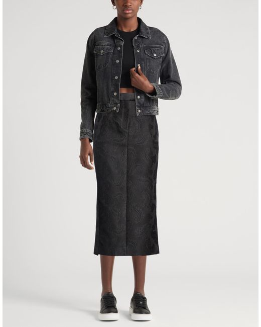Thom Browne Black Midi Skirt