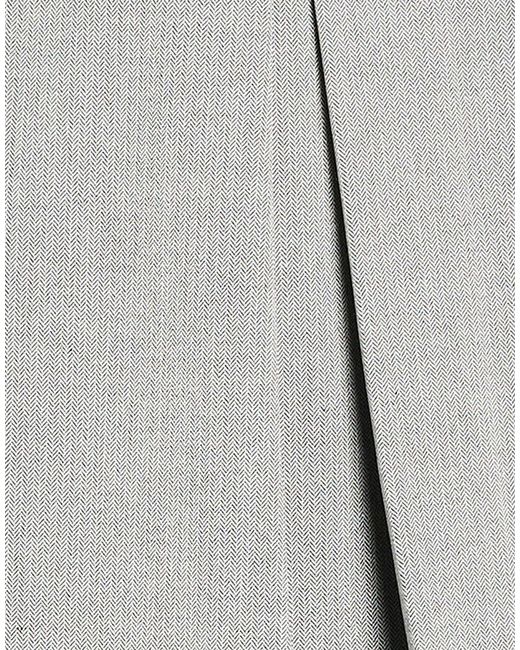 Caractere Gray Mini Skirt Polyester, Viscose, Elastane