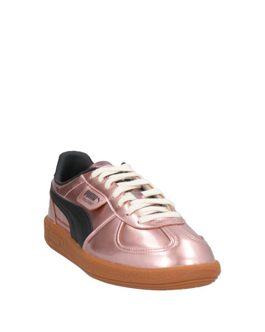 PUMA Pink Sneakers Cowhide for men