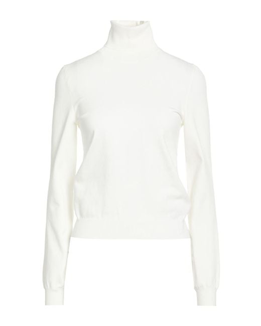 DSquared² White Rollkragenpullover