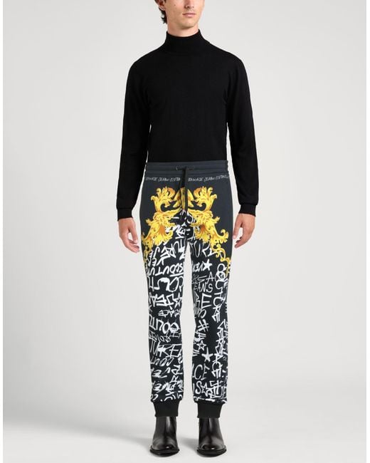 Versace Jeans Couture White Midnight Pants Cotton for men
