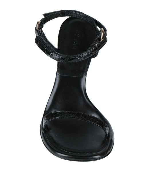 By Far Black Sandals