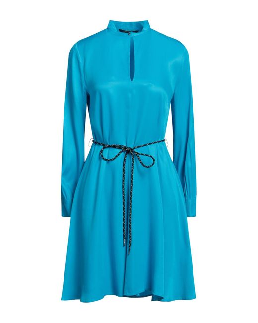 Armani Exchange Blue Mini Dress