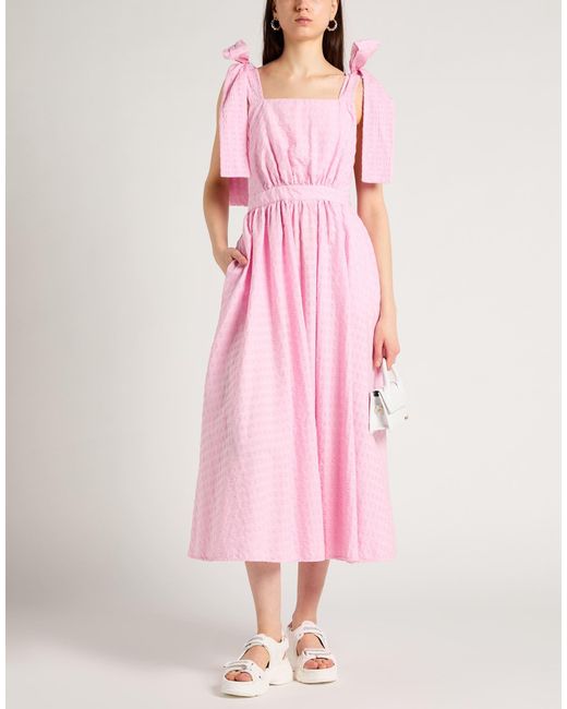 MSGM Pink Maxi Dress