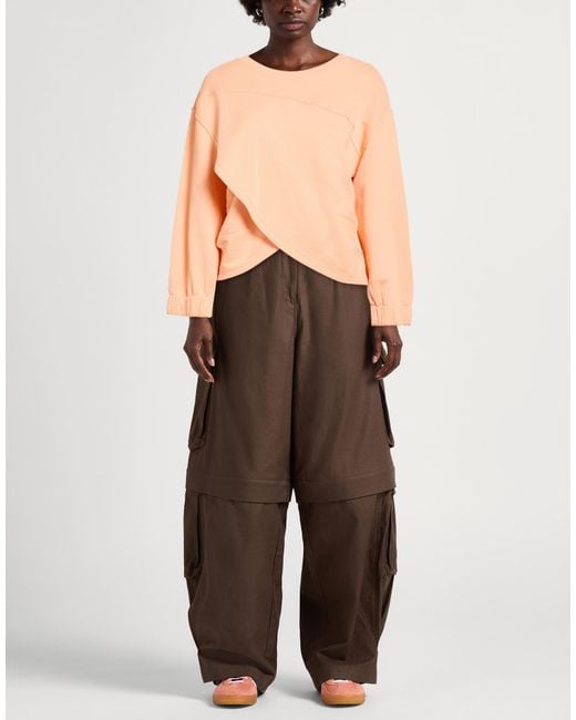 8pm Multicolor Apricot Sweatshirt Cotton, Elastane