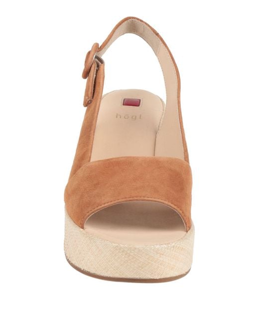 Högl Natural Sandals Leather