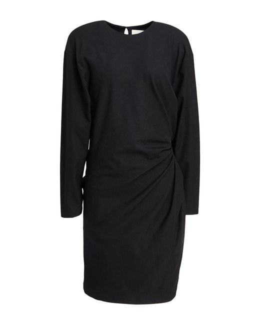 Aeron Black Mini Dress Ecovero Viscose, Polyester, Elastane