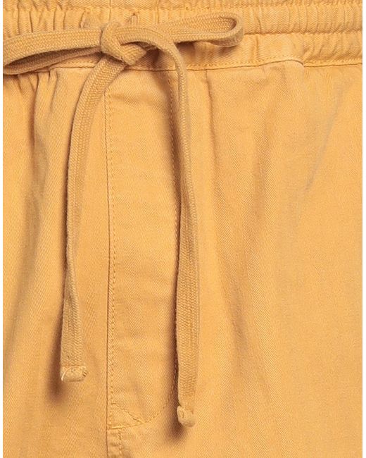 Carhartt Yellow Marigold Shorts & Bermuda Shorts Cotton for men