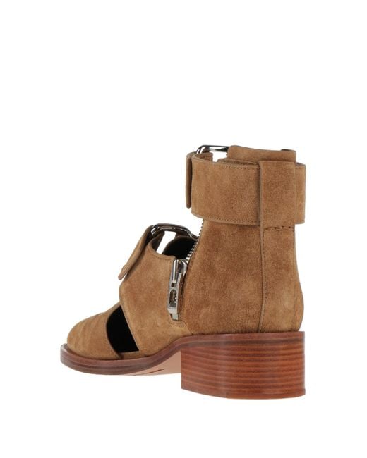 3.1 Phillip Lim Brown Ankle Boots