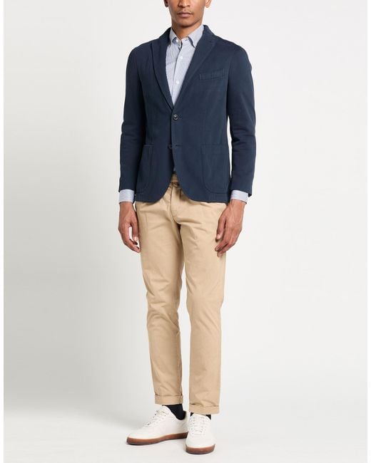 Boglioli Blue Blazers for men