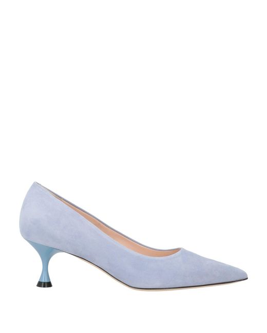 Evaluna White Pumps