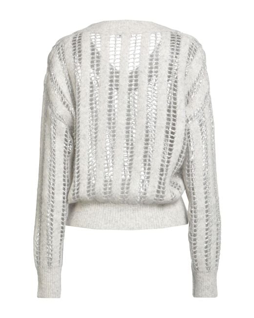 Brunello Cucinelli White Jumper
