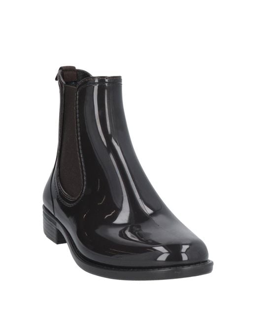 Scholl Black Ankle Boots