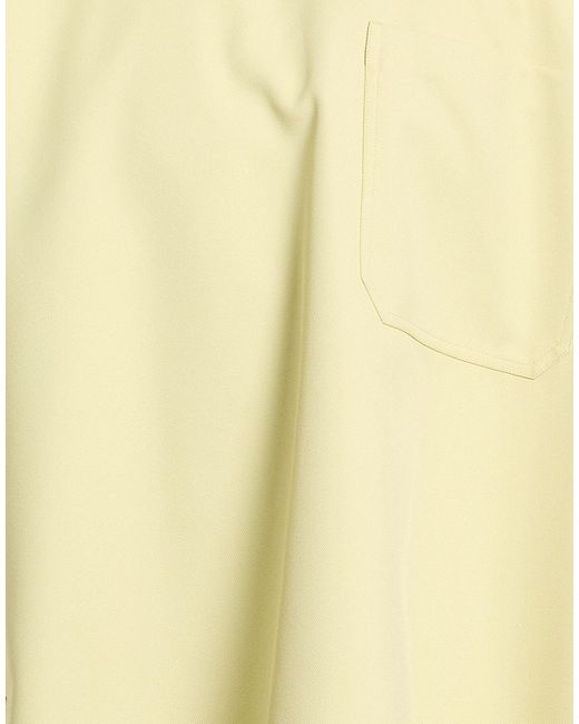 Jil Sander Yellow Shirt Polyester for men