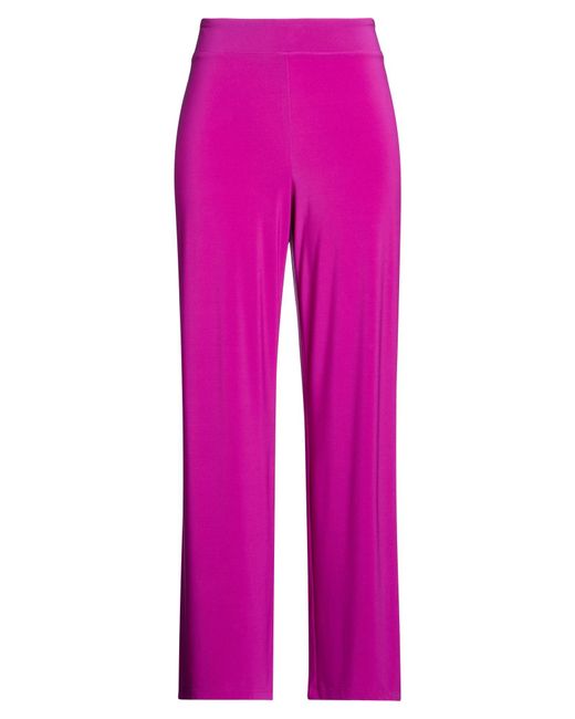 Joseph Ribkoff Pink Pants Polyester, Elastane