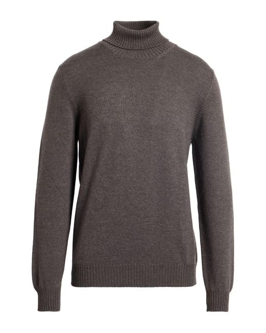 Gran Sasso Gray Turtleneck for men