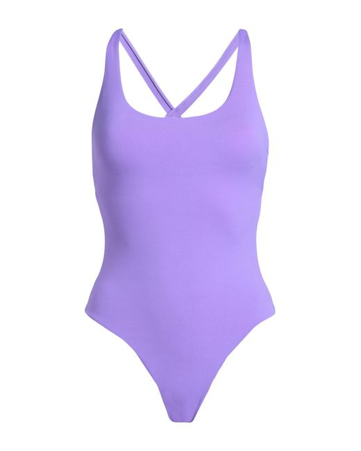 IU RITA MENNOIA One-piece Swimsuit in Purple | Lyst