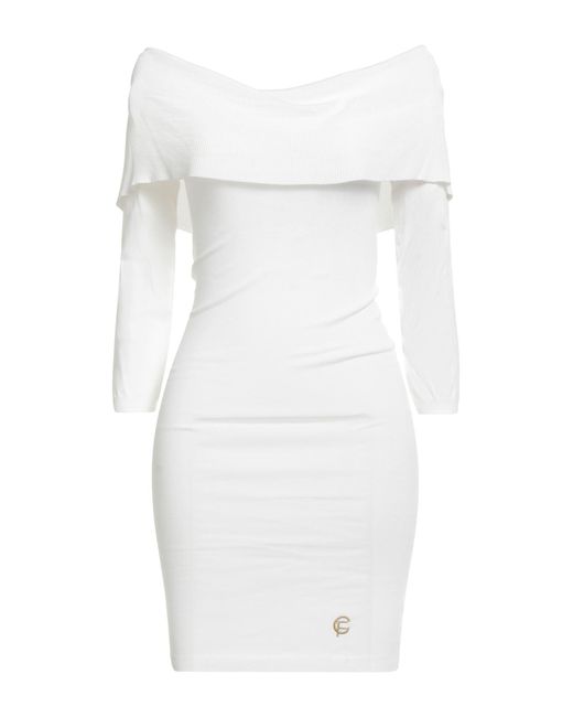 Cristinaeffe White Mini-Kleid