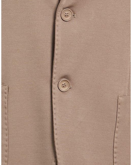 BERNESE Milano Brown Blazer Viscose, Polyamide, Elastane for men
