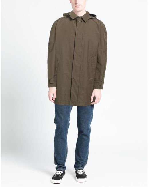 Paltò Green Overcoat & Trench Coat for men