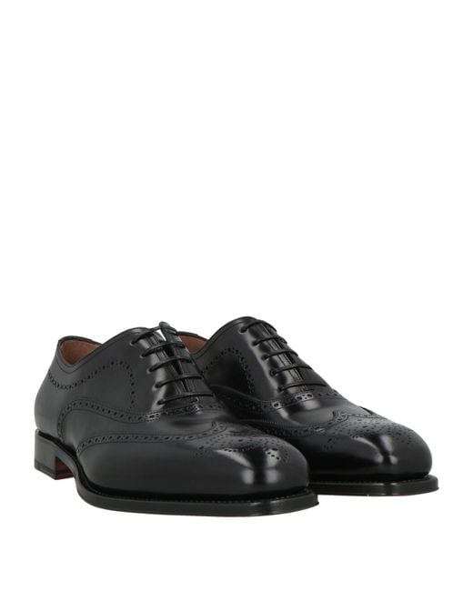 Stringate di Ferragamo in Black da Uomo