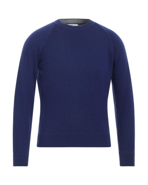 Della Ciana Blue Sweater Cashmere for men