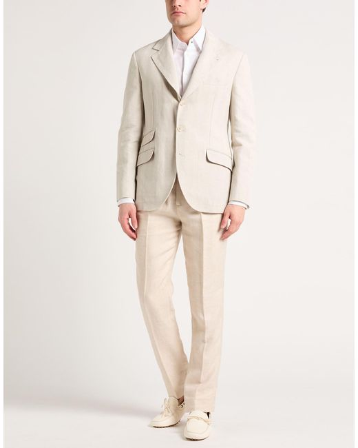 Brunello Cucinelli Natural Blazer for men