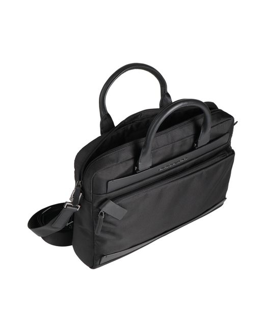 Piquadro Black Handbag for men