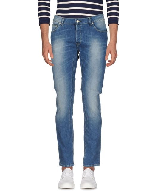 Daniele Alessandrini Blue Jeans Cotton, Elastane for men