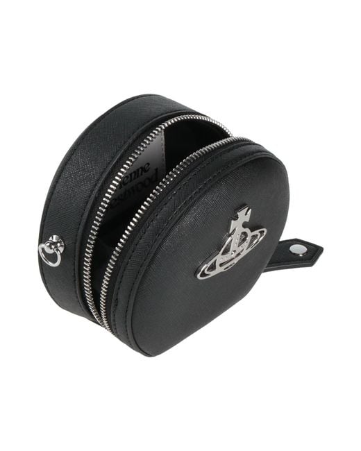 Vivienne Westwood Black Cross-Body Bag Textile Fibers