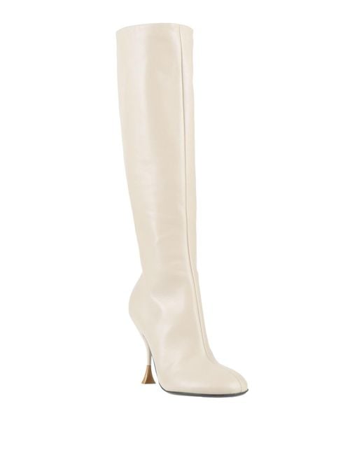 3Juin White Boot Soft Leather