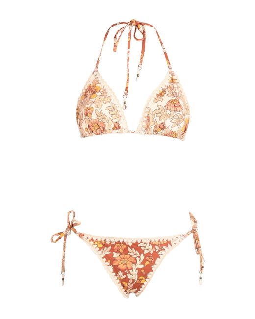 Zimmermann Bikini in White Lyst