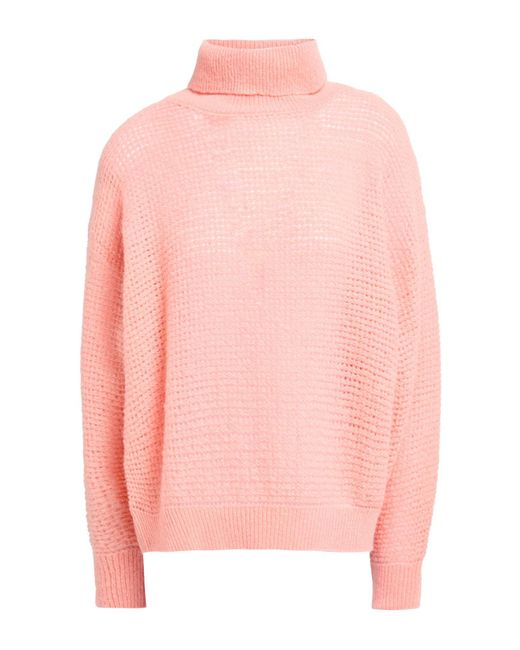 Peserico Pink Rollkragenpullover