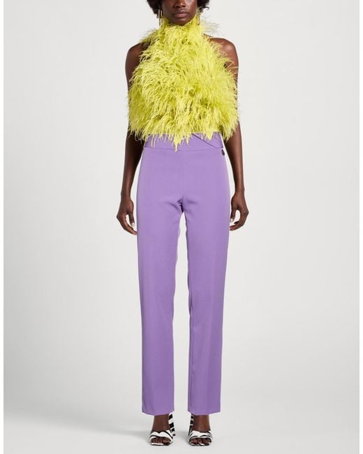 Gaelle Paris Purple Pants
