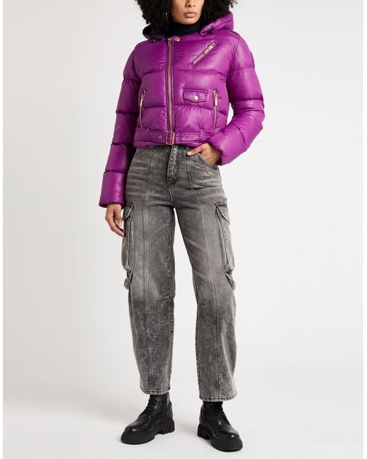 Just Cavalli Purple Puffers