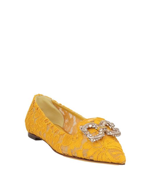 Mocassins Dolce & Gabbana en coloris Yellow