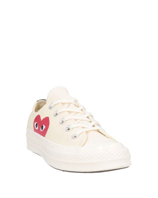 CONVERSE x COMME des GARÇONS PLAY Pink Trainers