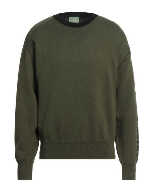 Aries Green Jumper for men