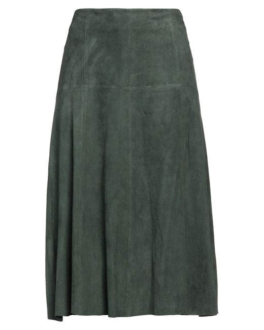Arma Green Midi Skirt