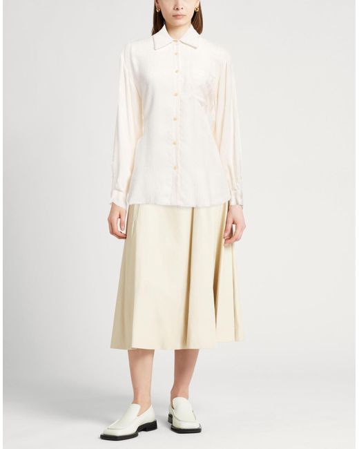 Alysi White Crème Jacket Viscose