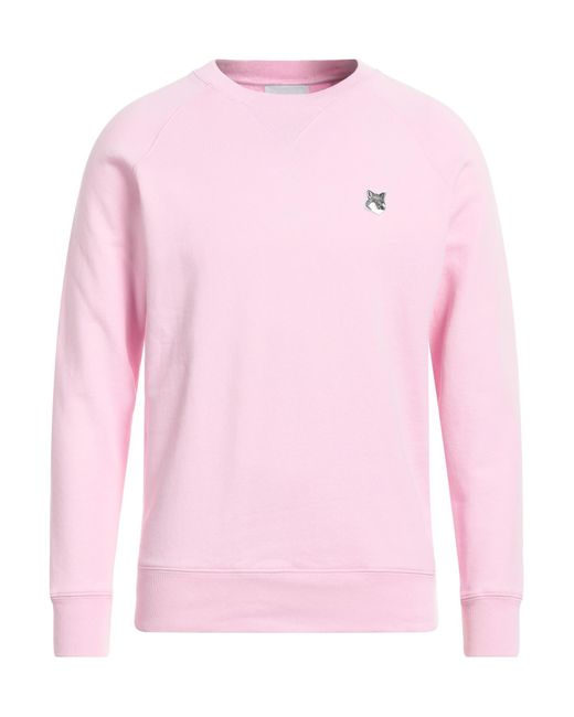 Maison Kitsuné Pink Sweatshirt for men