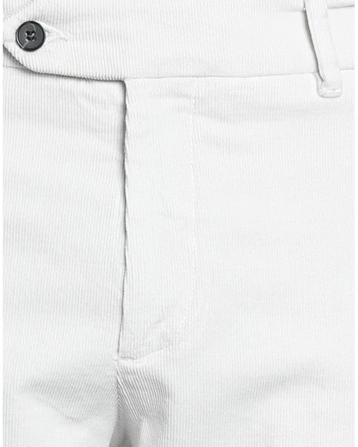 Antony Morato White Pants Cotton, Elastane for men