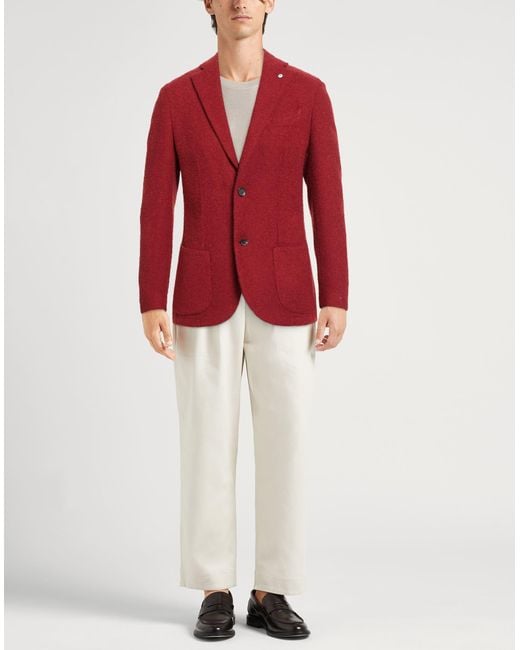 L.b.m. 1911 Red Blazer for men