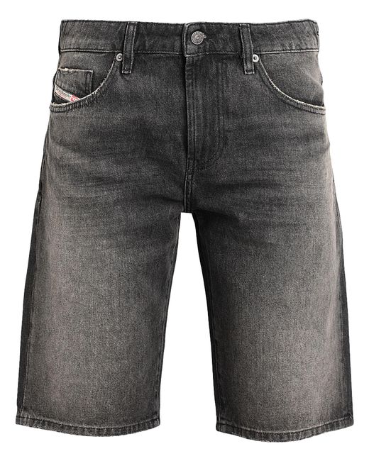 DIESEL Gray Denim Shorts for men