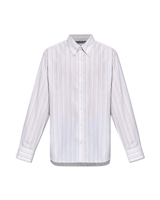 Camisa Acne de hombre de color White