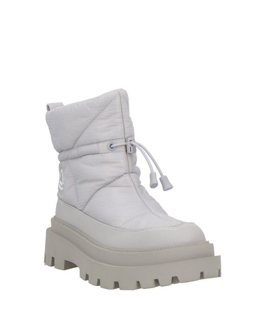 Superga Gray Ankle Boots