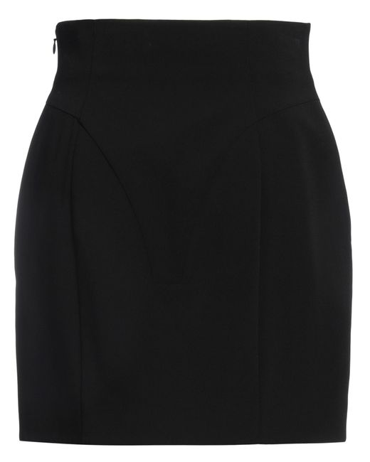 Balmain Black Mini Skirt