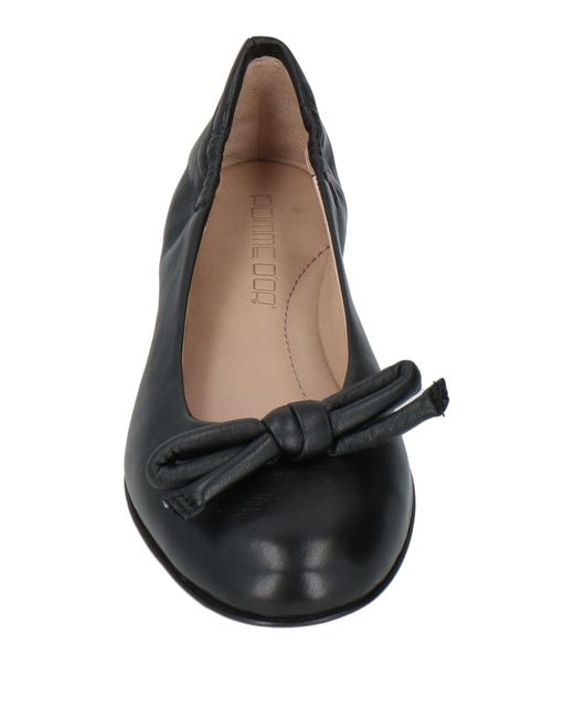Pomme D'or Black Ballet Flats
